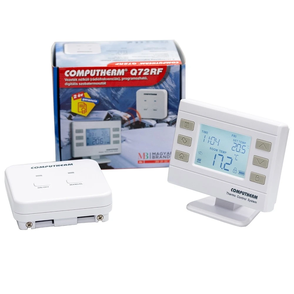 Терморегулятор комнатный COMPUTHERM Q72 RF Фото - 3